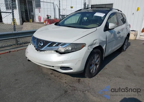 2012 Nissan Murano Sl z USA, uszkodzony, nr VIN JN8AZ1MW5CW235014